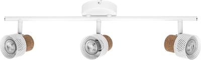 LEDVANCE DECOR SPOT CORK, 3 x 3,4W, 690lm, wit, spot, verstelbare koppen, veelzijdig gebruik, interieurspot, vervangbare ledlampen, dimbaar, warm witte lichtkleur, GU10