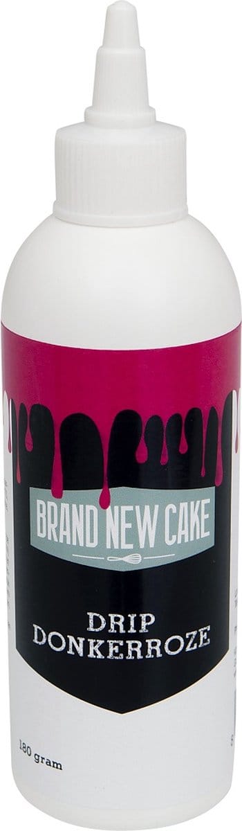 BrandNewCake® Drip Donkerroze 180gr - Drip Cake - Cakedrip - Taartdecoratie - Taartversiering