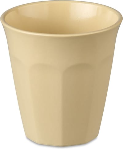 Koziol Bio-Circulair - Nora Beker 150 ml Soft Geel Set van 4 Stuks - Bio Circulair Kunststof - Geel -