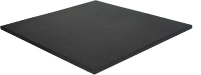 Sportvloertegel 100x100 cm Zwart - 30 mm - Fijne korrel