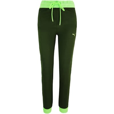 Puma x Rihanna Fenty Womens Lace Up Green Joggers