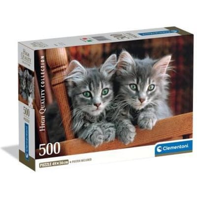 Clementoni Jigsaw Puzzle Kittens 500 pcs. 2D Puzzels