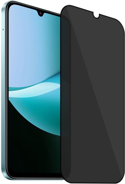 ChiGuard Privacy Screenprotector geschikt voor Xiaomi Redmi 15C – Gehard Glas – Anti Inkijk – GuardCover
