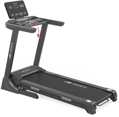 AJ-Sports Loopband met helling - 1 tot 16 km/u - Loopband Inklapbaar - 15% Elektronische Helling Functie - Hardloopband - Walking pad - Wandelband - Treadmill - Extra Krachtige 3.5 PK Motor - Inklapbaar - Fitness - Sport