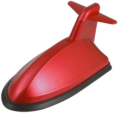 Dailygoods- Auto Antenne Universeel - Auto Antenne Kort - Auto Antenne Haaienvin - ABS Materiaal - 165x78 mm - Hoogwaardige Prestaties