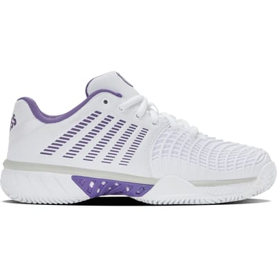 K-SWISS Tennisschoenen Express Light 3 Clay White/purple Haze/lunar Rock Womens 37