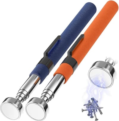 Telescopische Magnetische Opraapstok (2 stuks) - 72 cm Bereik - 3,6 kg Hefkracht