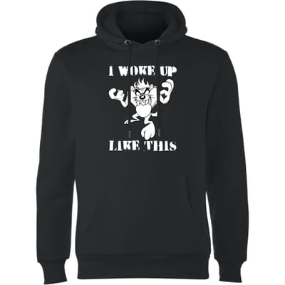 Looney Tunes Taz I Woke Up Like This Hoodie - Zwart - S