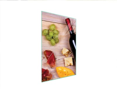 TMK ArtDeko Serie - Snijplank - 35x52 cm - Tempered Glass - Kleur