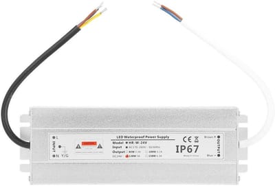 Dailygoody - Led-voeding 24V 120W - Waterdichte LED-driver - Robuuste behuizing - Ideaal voor LED-verlichting - Veilig en betrouwbaar - Compact ontwerp