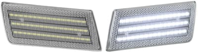 Dailygoody 2pcs LED vervangingslampen - helder wit licht - transparante schaal
