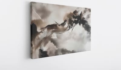 Saammp Canvas Schilderij - Patroon - Simpel- Abstract kunstwerk - 30x20 - Foto op canvas - Wanddecoratie - Muurdecoratie Woonkamer - Slaapkamer decoratie - Canvas Print