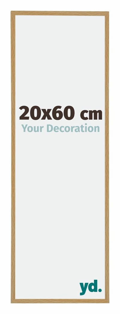 Your Decoration - Fotolijst 20x60 cm - Kunststof - Beuken Licht - Evry