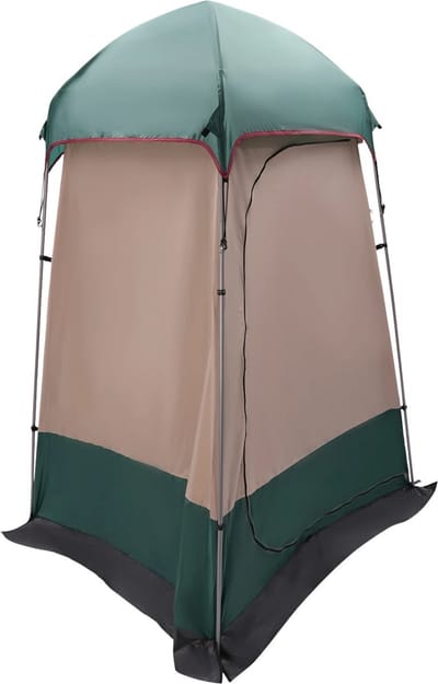 Kampeertent - Popup, Draagbare toilet- en kleedkamer tent en Stabiele structuur met anti-muggengaas - Voor Camping, Festival en Outdoor Gebruik