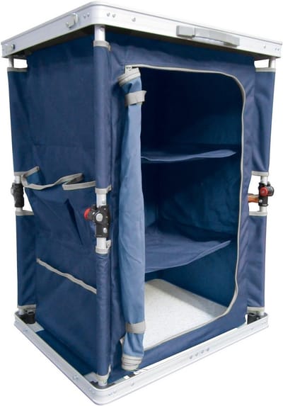 Vouwkast Camping Blauw - Creatief en Praktisch voor Buitenavonturen