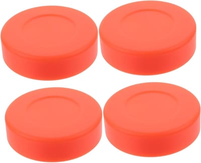 Hockey Pucks - Trainingspucks - Sport Training - Hoge Dichtheid Materiaal - 4 Stuks - Goud
