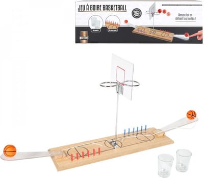 Drankspel/drinkspel - shotjes Basketball - bordspel - feestartikelen - Cadeau