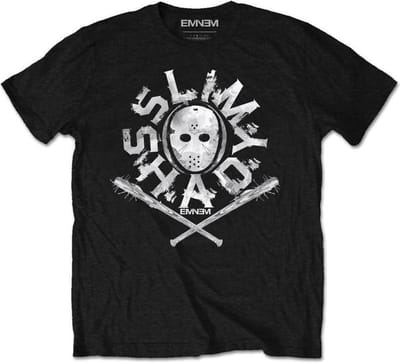 Eminem - Shady Mask Heren T-shirt - S - Zwart