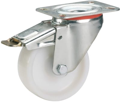 dörner + helmer 728541 Zwenkwiel Wieldiameter: 80 mm Draagvermogen (max.): 100 kg 1 stuk(s)