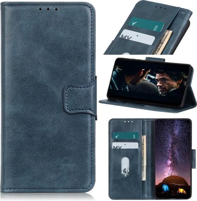 Bestcases Portemonnee Telefoonhoesje iPhone 12 mini - Blauw