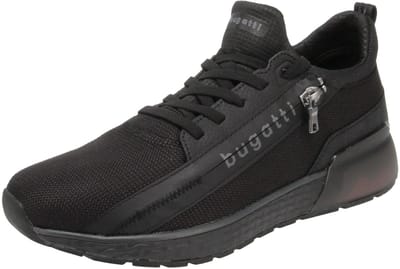 bugatti 342-A7160-6900 Plasma - Herenschoenen Sneaker - 1000-Zwart