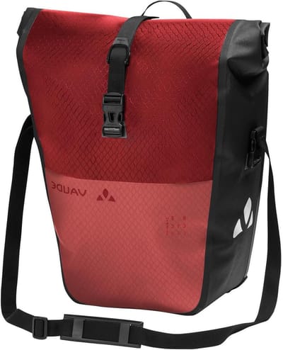 Fietstas - Waterdichte Tas - Fietsen - Gerecycled Materiaal - 24 Liter - Rood