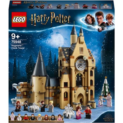 LEGO 75948 Harry Potter Zweinstein Klokkentoren Bouwset met Poppetjes, Speelgoed voor Kinderen van 9 Jaar en Ouder