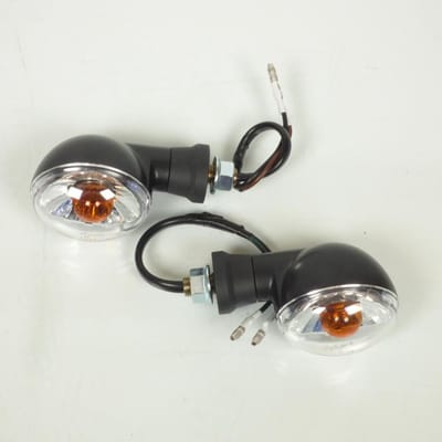 Clignotant Teknix pour Scooter MBK 50 Booster Après 2004 arriere noir / 12V 10W Neuf