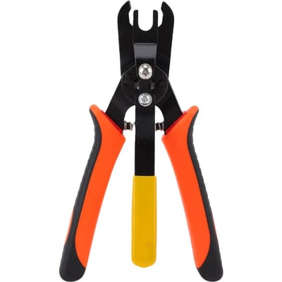 Outil de retrait de conduite d'air Raccord rapide à poussoir Pince de déconnexion pour raccords pneumatiques de 1/4, 5/16, 3/8, 1/2 pouce black