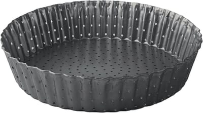 Geperforeerde Springvorm met Verwijderbare Bodem Antiaanbaklaag Diameter 24 cm