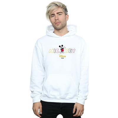 Disney Heren Mickey Mouse 1928 Hoodie (Wit)