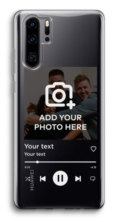 Gepersonaliseerd - Case Company® - Hoesje geschikt voor Huawei P30 Pro hoesje - Music Player - Soft Cover Telefoonhoesje - Bescherming aan alle Kanten en Schermrand