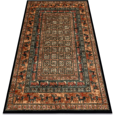 Kleden Rugsx Wollen tapijt KASHQAI 4301 500 oosters, kader 120x170 cm