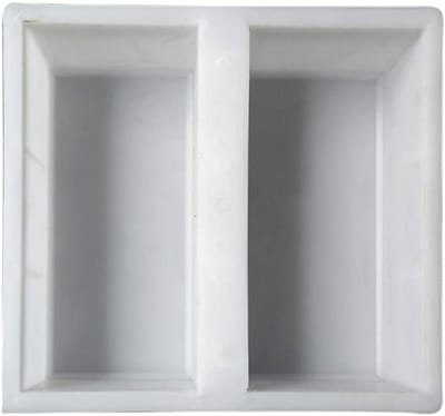 Bestrating Mal - Betonmal Tuin - Pad Aanleggen - Herbruikbaar Plastic - 22x25x6 cm