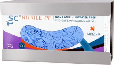 MediQo-line Handschoendispenser uno aluminium