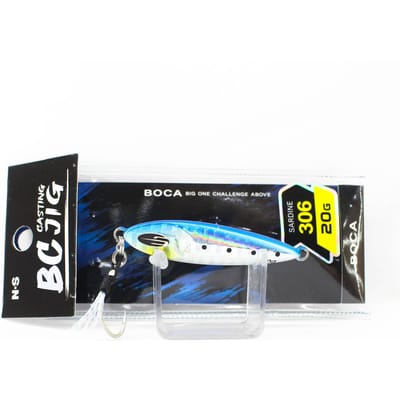 NS Black Hole Metal Jig Boca 20 grammes 306 Sardine (7032) gray