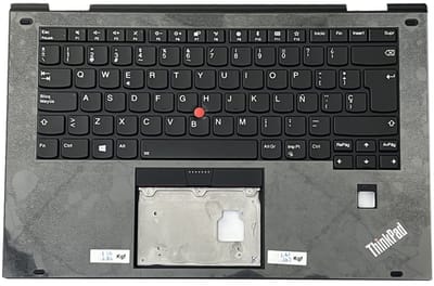 Dailygoods - Toetsenbord Shell met Polssteun voor Lenovo ThinkPad X1 Yoga