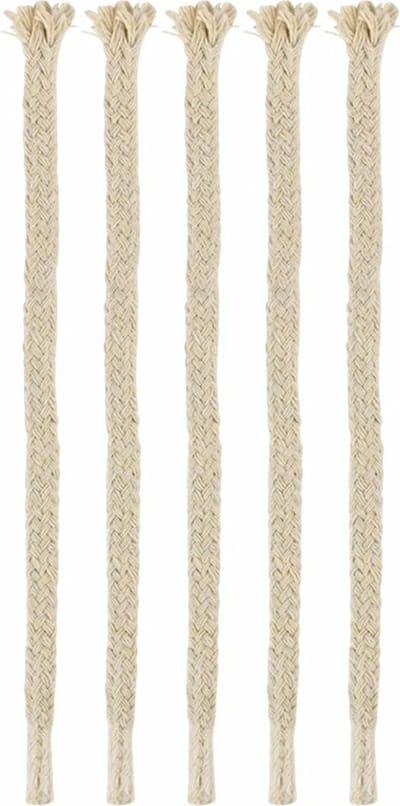 Esschert Design Fakkellonten - 5x stuks - 20 cm - lontjes voor fakkels