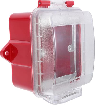 Noodstopknop Bescherming - Alarmknop Kap - Brandbeveiliging - Universele Pasvorm - 14.5 cm - Multi
