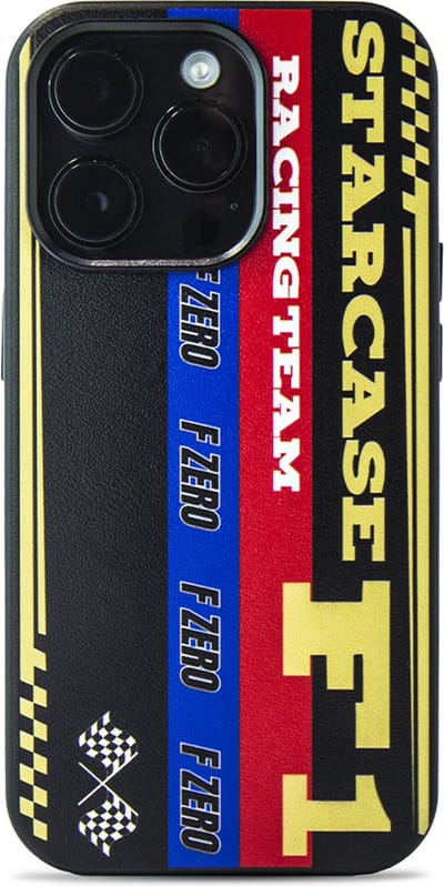 iPhone 14 Pro hoesje - magsafe hoesje / Starcase Formule 1 - F1 - / iPhone hoesje met Magsafe - Kunstleer