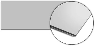 KitchenArt - Warm Grey Elegance Spatscherm - 70x30 cm - Spatscherm Achterwand Keuken - Spatwand Keuken