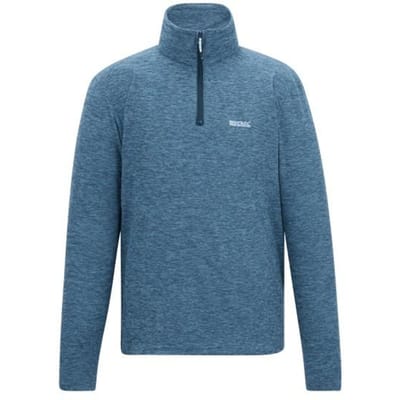 Regatta Heren Thompson Marl Half Zip Fleecejack (China Blauw)