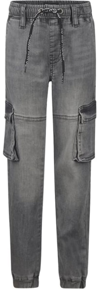 No Way Monday-Jongens Jeans-joggingbroek-Grey jeans