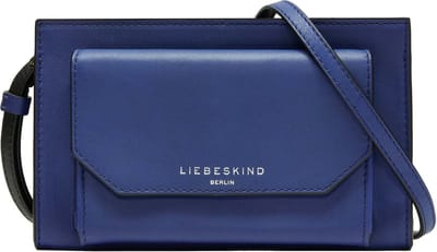 LIEBESKIND BERLIN Schoudertas Lora Calf Optic Crossbodybag Berlin Blue Blauw