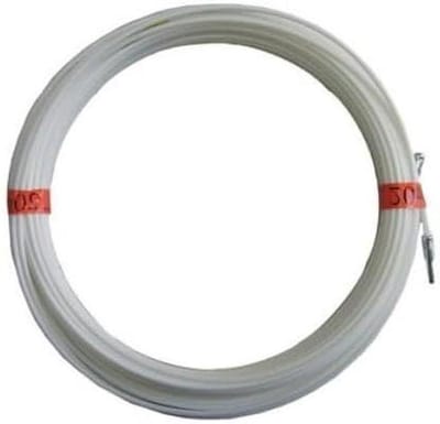 Trekveer Nylon - Trekkabel Kunststof - Kabel Trekken - 3 Rond - 20 Meter - Nylon