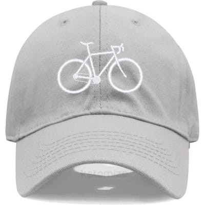 Zachte Katoenen Baseballpet voor Dames Heren Verstelbare Mode Fiets Geborduurd Papa Hoed Unisex Klassieke Golfpetten Adjustable lichtgrijze kleur