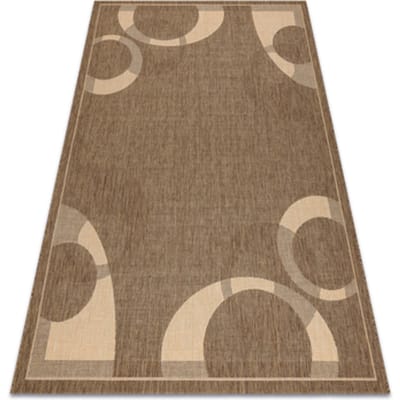 Kleden Rugsx Sisal tapijt SISAL FLOORLUX 20078 koffie / 60x110 cm