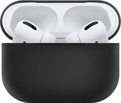 Studio Air Original® Airpods Hoesje Pro 2 Siliconen Case - Zwart - Soepel Airpod Hoesje voor Airpods Pro 2