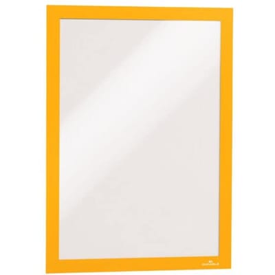Durable 487204 DURAFRAME® Info-Rahmen Infoframe, zelfklevend DIN A4 Geel (b x h) 236 mm x 323 mm 2 stuk(s)