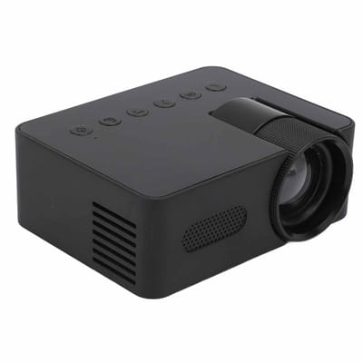 OmGoods - Dailygoody - Miniprojector - Full HD 1080P - Draagbare Buitenprojector - Oogbescherming - Filmtelefoonprojector - Thuisbioscoop - Geschikt voor Thuisk